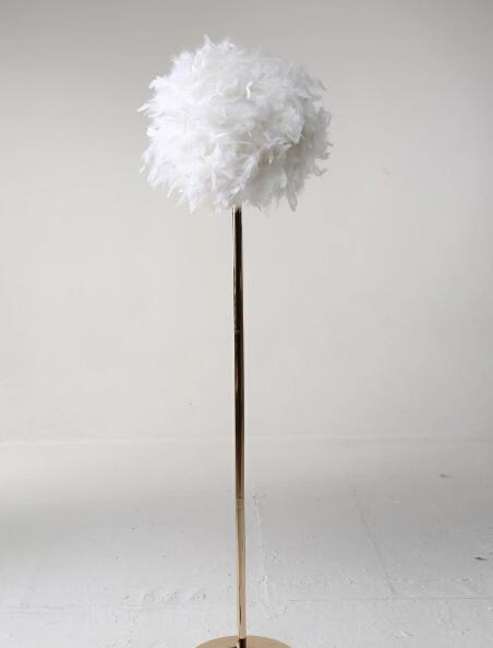 floor lamp gold フロアスタンドライト 間接照明 スタリッシュフロアランプ 照明 フロアライト インテリア ランプ フロアスタンド・ランプ きれいなライト 羽 フロアライト 北欧 クリエイティブ寝室書斎床置きライト リビングライト おしゃれ 金色 145CMの通販は