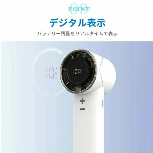 ハンディファン 手持ち扇風機 ポリ風 多機能除塵 デジタル 無極調速100速 ハンディ 冷却プレート 携帯 卓上 扇風機 ミニ扇風機 低騒音 ファン 小型 usb 扇風機 おしゃれ ポータブル扇風機 長時間 パワフル 強風 花火大会 持ち運び バッテリー内蔵 父の日の通販は