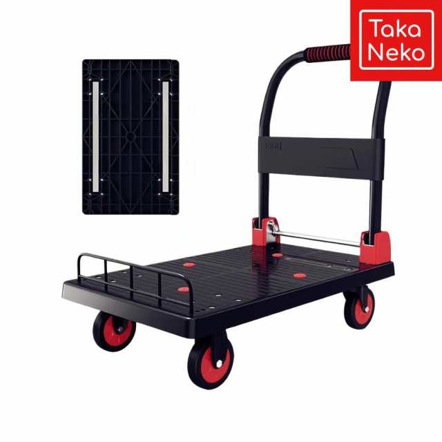 カゴ台車 折りたたみ台車 72*48cm 耐荷重350kg 静音 軽量 バスケット台車 業務用 手押し台車 メッシュ台車 キャリーラック フェンス台車 運搬用ワゴン 組立不要の通販は