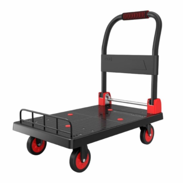 カゴ台車 折りたたみ台車 72*48cm 耐荷重350kg 静音 軽量 バスケット台車 業務用 手押し台車 メッシュ台車 キャリーラック フェンス台車 運搬用ワゴン 組立不要の通販は