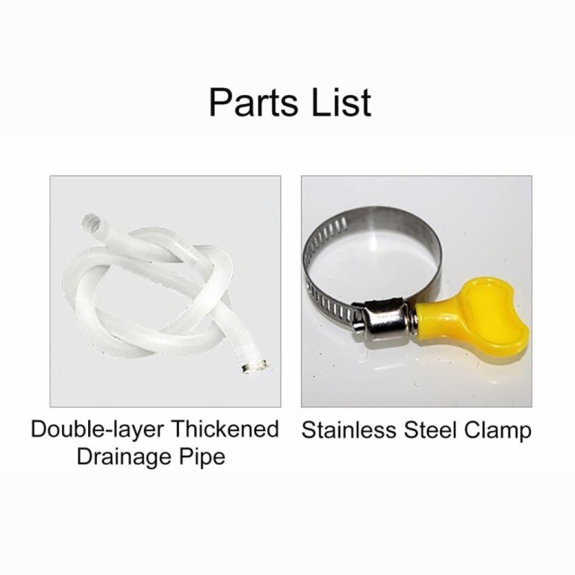 エアコンドリップパン 金属ドレンパン 底面給水トレー セントラル空調用ドレンチューブ付き大型ドリップトレイ、ウィンドウエアコン