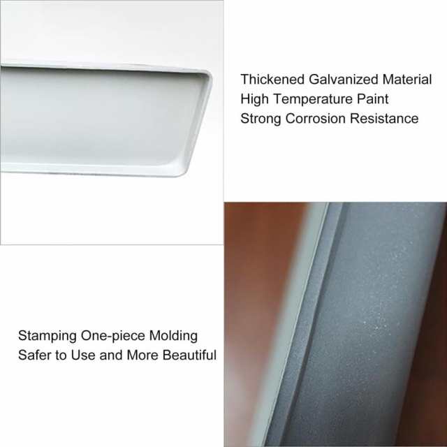 エアコンドリップパン 金属ドレンパン 底面給水トレー セントラル空調用ドレンチューブ付き大型ドリップトレイ、ウィンドウエアコン