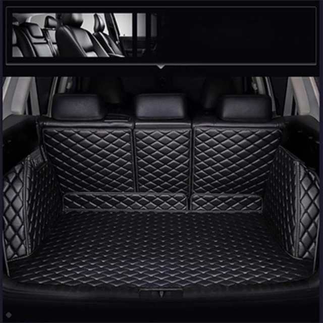 カスタム 車のトランクマット フォルクスワーゲンティグアン 2017 2018 2019 に適用 車種専用設計 トランクマット ラゲッジマット 防水 滑り防止 耐汚れ 3Dフルの通販は 7,406円