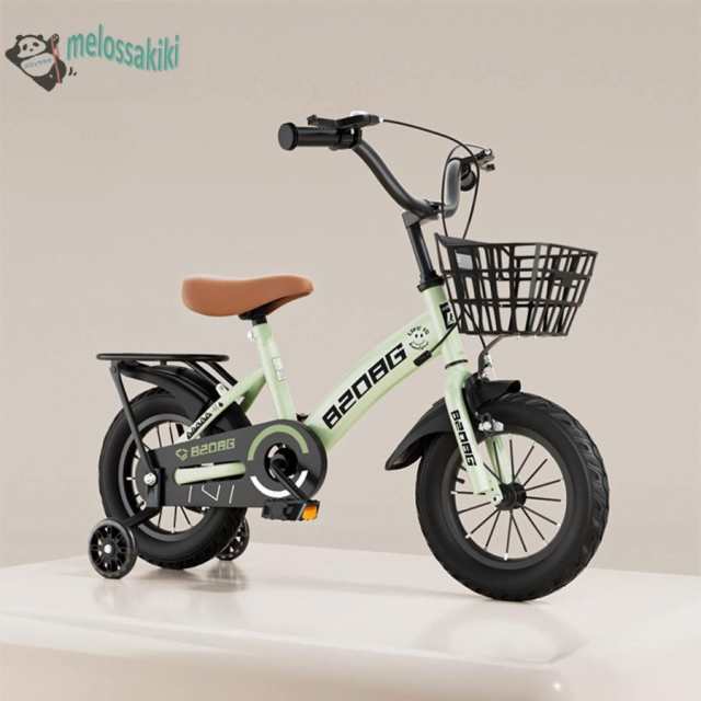 トドラー＆キッズバイク 女の子 男の子 3歳?7歳用、12、14、16、18、20インチ子供乗せ自転車トレーニングホイール、バスケット、キャリパーブレーキ付き