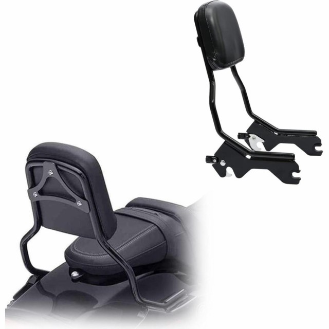 シーシーバー アップライト バックレスト パッド付き ハーレー ソフテイル スポーツ グライド FLSB ローライダー FXLR FXLRS 2018-2022 オートバイ バックレストの通販は 15,399円