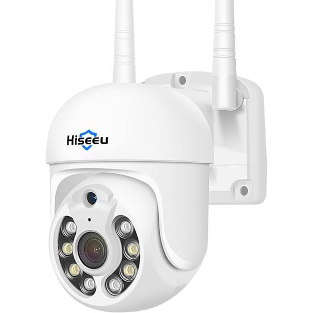 【500万画素・ネットワークカメラ】防犯カメラ 5倍ズーム パンチルト IPカメラ PTZ 500万画素 屋内屋外通用 カメラ 双方向音声 動体検知 警報通知 HIS-WHD203の通販は 5,491円