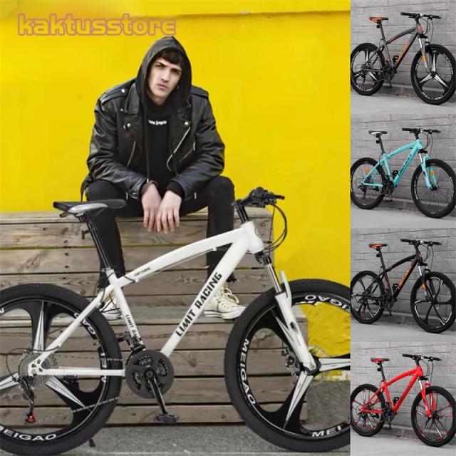 送料無料 自転車 バイク マウンテンバイク 太いタイヤ 21 24 27 30段変速 24インチ 26インチ スポーツアウトドア メンズ レディースの通販は