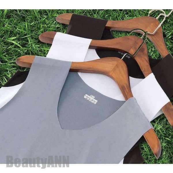 新生活 3枚セット タンクトップ メンズ インナー Vネック 接触冷感 夏 ノースリーブ Tシャツ 肌着 通気 シームレス 吸汗速乾 抗菌防臭 プレゼント ギフト