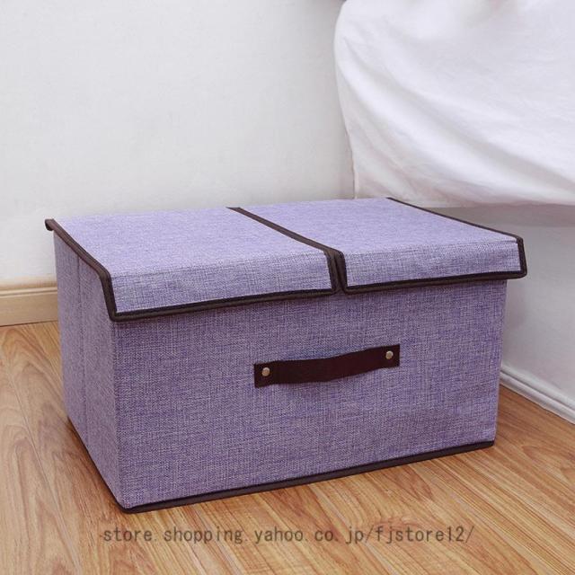 折りたたみ収納 ボックス 収納ケース 蓋付き ストレージボックス おしゃれ 北欧風 小物収納 衣類ケース フタ付き収納 おもちゃ箱 押し入れ収納 布の通販は 5,394円