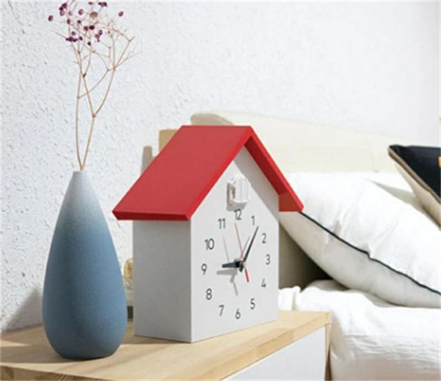 鳩時計 掛け時計 掛け置き兼用 バードクロック 2Way 振り子時計 アナログ リビング かわいい 北欧 ハト時計 壁掛け カッコウ時計 カッコー からくり時計 全4色 9,700円