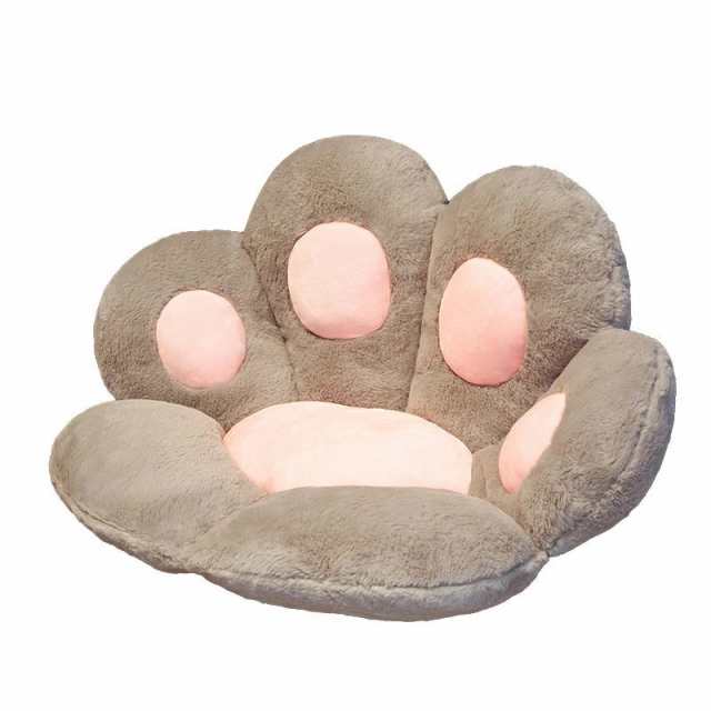 かわいい座布団 シートクッション猫肉球ソファシートクッションオフィスチェアクッション シートクッション 座り心地いい 低反発 可愛い 姿勢改善 痛み緩和 柔軟 快適 洗えるの通販は 7,500円
