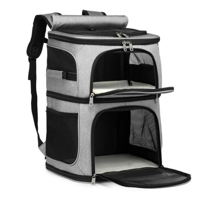 ペットキャリー リュック キャスター付き 猫 キャリーバッグ 犬 小型犬 中型犬 キャリーケース メッシュ 窓 散歩バッグ 折りたたみ 通気性 リュック カート 耐荷重 15kg お出かけ 旅行 車 ドライブの通販は