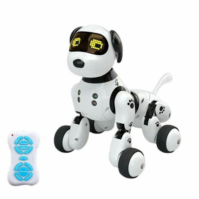 【超かわいいロボット★犬ペットおもちゃ】 犬型 ロボット 男の子にも女の子にも　子供に大人気 動く 癒し スタントドッグ ペットロボット プログラミング 家庭用プレゼント スマートドッグトーキング 誕生日 お年玉 新しい家族としてお迎えください 送料無料
