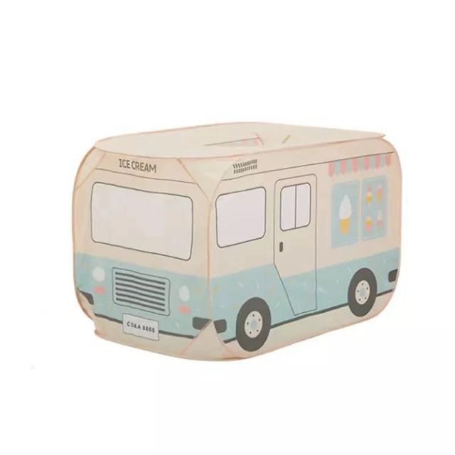 四角のバスタイプ子供用テント 設置簡単 片付けも簡単 専用キャリーバッグ付き 丈夫なガラス繊維素材のフレーム 子供のための折り畳みテント ポップアップテント 室内/野外使用可能の通販は 7,476円