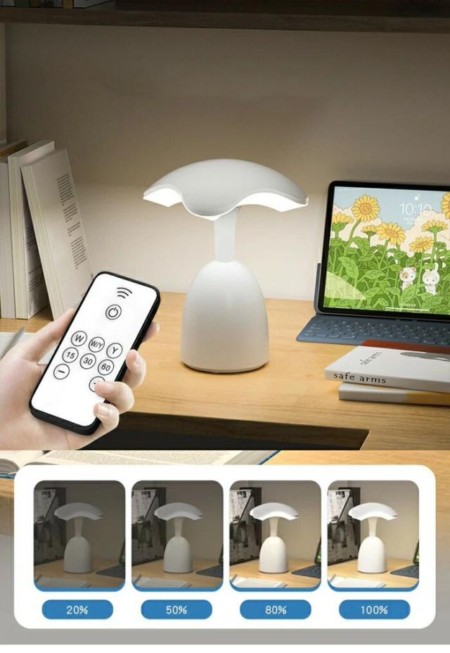 ベッドサイドランプ 卓上ライト テーブルライト 読書ライト リモコン操作 2400mAh 枕元ライト 授乳ライト タッチ式 無階段調光 色切り替え LEDライト インテリア照明 一人暮らし利便グッズ