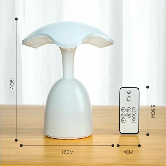 ベッドサイドランプ 卓上ライト テーブルライト 読書ライト リモコン操作 2400mAh 枕元ライト 授乳ライト タッチ式 無階段調光 色切り替え LEDライト インテリア照明 一人暮らし利便グッズ