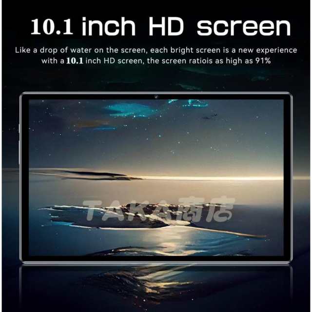 2025新製品 タブレットPC 本体 Incell FHD 2Kの超高解像度 12+256GB 10.1インチ Android 13 Wi-Fiモデル IPS液晶 simフリー 軽量 在宅勤務 人気 おすすめ