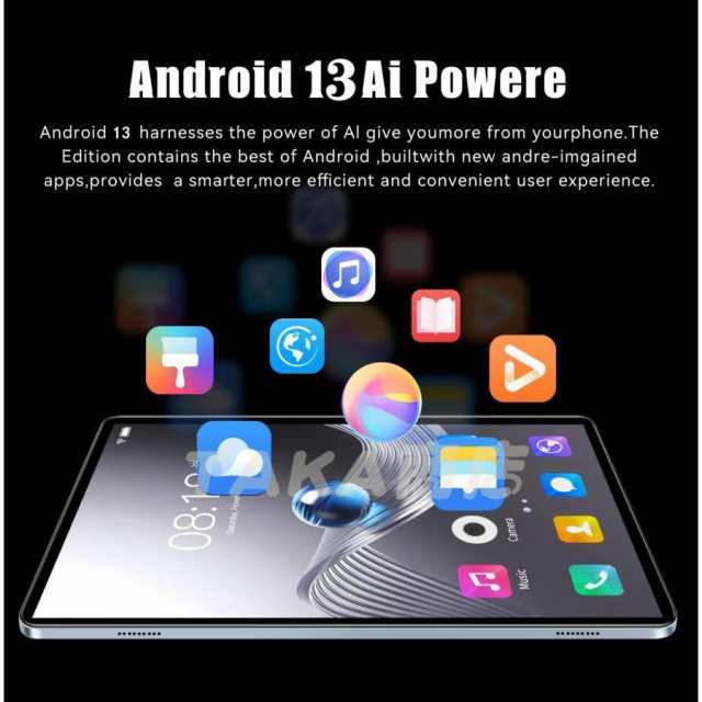 2025新製品 タブレットPC 本体 Incell FHD 2Kの超高解像度 12+256GB 10.1インチ Android 13 Wi-Fiモデル IPS液晶 simフリー 軽量 在宅勤務 人気 おすすめ