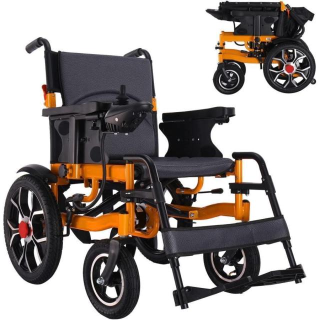 電動車椅子、500Wモーター、炭素鋼構造、折りたたみ式防爆ソリッドタイヤ、スマートブレーキ、高齢者や障害者に適していますの通販は 73,312円