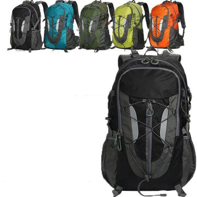 登山リュック リュックサック メンズ レディース トレッキング 大容量 バックパック リュック 軽量 登山 防災 30L 30-40L ザック 黒 30リットル 防水の通販は