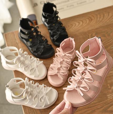 キッズサンダル 子供 女の子 かわいい グラディエータ リボン 子供靴 ジュニア 履きやすい かわいい 歩きやすい 疲れない 姉妹 お揃いコーデ 夏 おしゃれ 5,487円