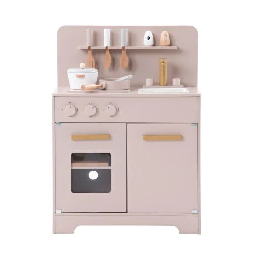 おままごと キッチン 木製 調理器具付き ままごとセット 誕生日 台所 知育玩具 子供用 子供 収納 まねっこ コンロミニキッチン おもちゃキッチン キッズ ベビー LPP-WF294157の通販は