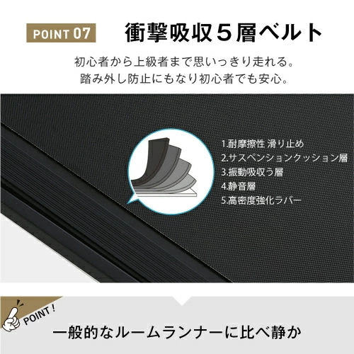 電動ランニングマシンルームランナー低床設計薄型シンプル オシャレ ダイエット器具 BTM 2025年新作 電動ランニングマシン ルームランナー 2way 低床