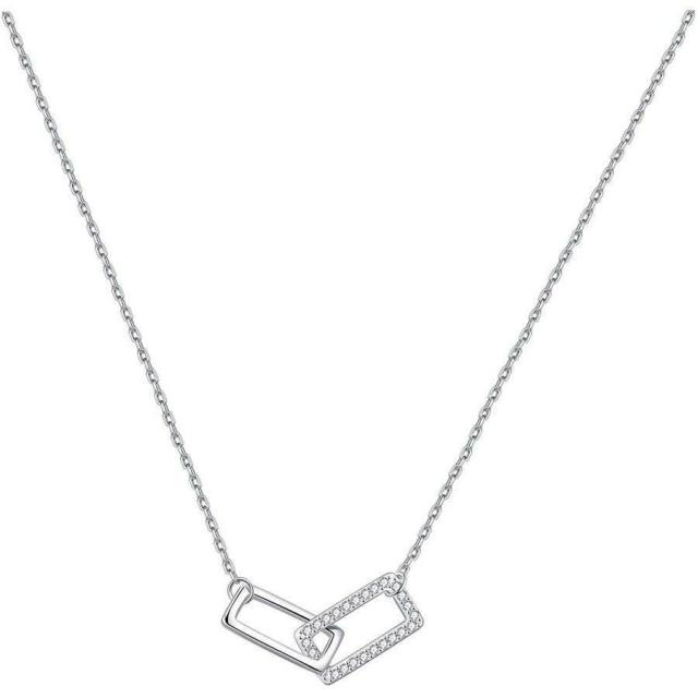 ブランド: Rihin ネックレス レディース ファッション 潮流 鎖骨チェーン 金属アレルギー対応 シルバーネックレス プラチナ 仕上げ 誕生日 FZ-RIXIN-HXZNWの通販は 4,824円