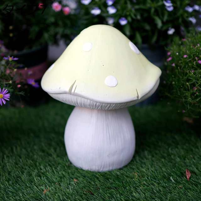 ソーラーオーナメント キノコ 置物 きのこ フィギュア 庭 F 玄関 led おしゃれ 茸 玄関ライト ガーデニング センサーライト アンティーク おもしろオブジェ タイプ1 リアル ソーラーランプ 園芸ライト 可愛い置物 庭に置く置物 キノコ飾り