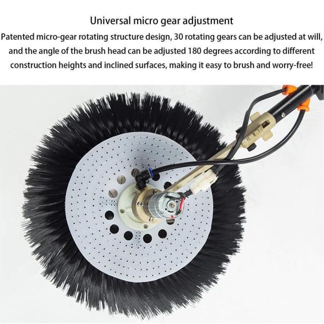 洗浄機 太陽光発電パネル洗浄機 機械設備の清掃 清掃設備 高層窓ガラス洗浄キット 自動回転式洗浄ブラシ太陽光発電モジュールの清掃具の通販は