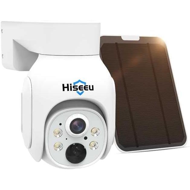防犯カメラソーラー 400万画素ワイヤレス防犯カメラ 120°広角レンズ 配線不要 双方向音声 屋外/屋内対応 USB充電/ソーラーパネル充電可能 8000mAhバッテリー IPの通販は