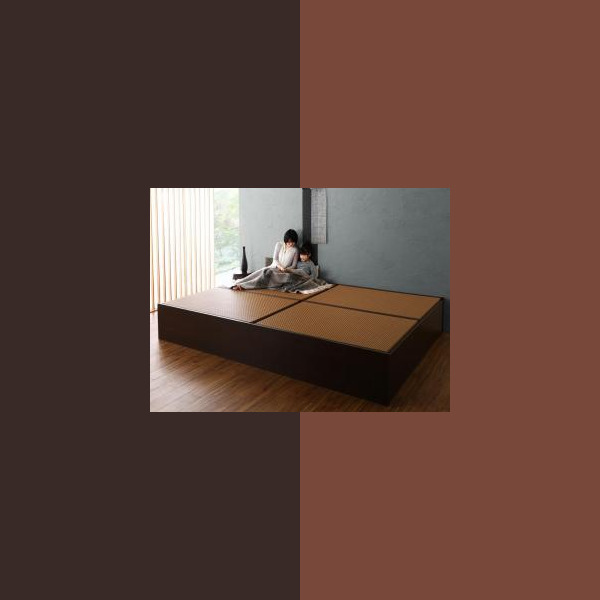 ベッドフレーム 畳ベッド 組立設置付き布団が収納できる 美草 小上がり畳連結ベッドベッドフレームのみワイドk0の通販はau Pay マーケット シャイニングストア