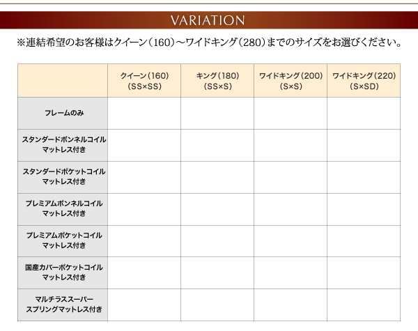 ベッドフレーム フロアベッド クイーン ずっと使える 将来分割出来る