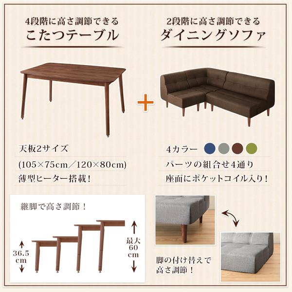 5点セット テーブル 2pソファ1脚 1pソファ1脚 コーナーソファ1脚 スツール1脚 w105 au pay マーケット