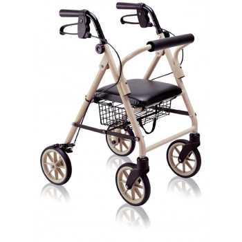 竹虎　歩行車　ハッピーⅡNB 四輪歩行車 ハッピーⅡ NB ブルーメタリック｜BASE