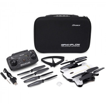 G-FORCE ジーフォース GRANFLOW(グランフロー) White/Black ドローン GB061 ラジコン ドローン 航空機の通販はドローン