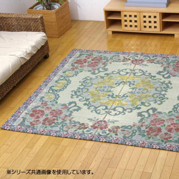 い草ラグカーペット 『DXロザンヌNF』 約191×191cm 8107970 カーペット ラグの通販は