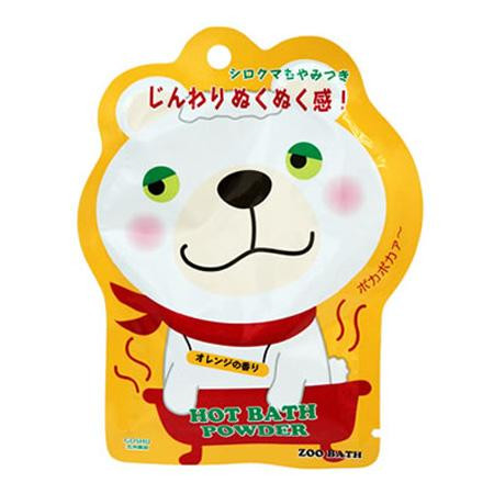 五洲薬品 入浴用化粧品 ズーバス シロクマ バスパウダー (50g×10包)×12箱(120包入り) ZOK-20 バスの通販は
