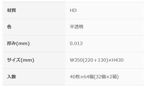 オルディ チョイスレジ袋 HD-M半透明40P×64冊 11045302[検索用キーワード＝オルディ チョイスレジ袋 HD-M半透明40P×64冊 11045302] 爆買 オルディ チョイスレジ袋 HD-M半透明40P×64冊 11045302