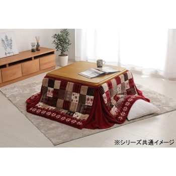 リーチェ こたつ布団 省スペース 180×220cm レッド 1171400241721 こたつ こたつ布団の通販は