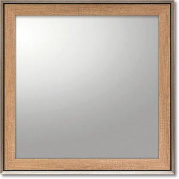デコラティブ 大型ミラー ナチュラル 正方形 グレージュ BM-14062 インテリア ミラーの通販は 11,844円