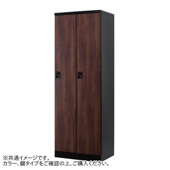 豊國工業 オール扉タイプ2人用 W700(内筒交換錠) RLK-TTN270-BMB 