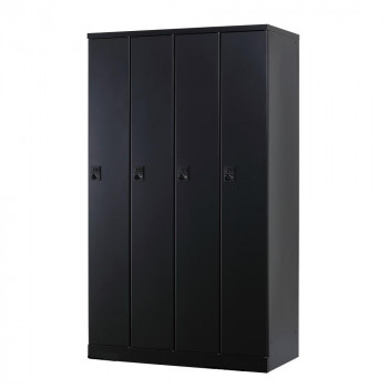 豊國工業 オール扉タイプ4人用1段 W1050(ダイヤル錠) RLK-TTD410-BMB の通販は 62,427円