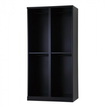 豊國工業 オープンタイプハンガーパイプ式4人用2列2段 W900 RLK-KKP4290-B 