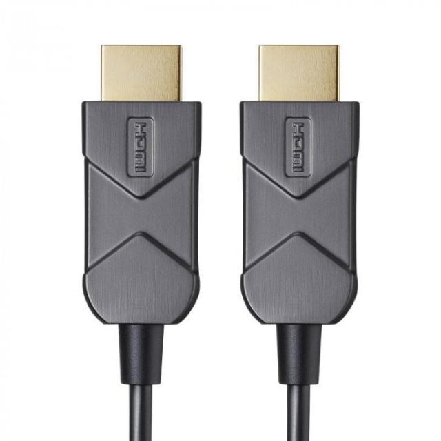 HH100-770SW 光ファイバー HDMIケーブル 10m スタンダードタイプ シルバー HH100770SW HORIC ホーリック 光ファイバー HDMIケーブル 10m スタンダードタイプ