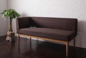 ソファ ソファー ダイニングソファ 2人掛け ダイニング モダンカフェ風リビングダイニングシリーズ ダイニングソファ単品 右アーム 2Pの通販は 29,603円