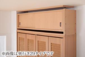 玄関収納 ドレッサー 収納 子供、ペットを守る耐震収納上置!高さ35cm〜67cm対応でどこでも設置可! 幅106 奥行44の通販は 16,305円