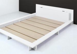 モダンライト・コンセント付きローベッド ベッドフレームのみ モダンライト・コンセント付きローベッド ベッドフレームのみ