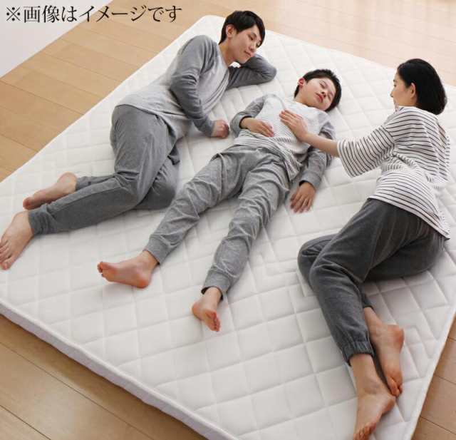 マットレス 折りたたみ 折り畳み 収納 来客用 ゲスト ポケットコイル 快眠 敷布団 薄型 軽量 高通気 ダブル レギュラー丈の通販は