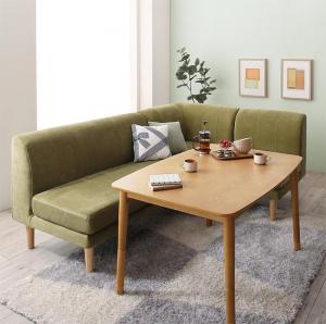 年中快適 こたつもソファも高さ調節 リビングダイニングセット 3人 4点セット(テーブル+2Pソファ1脚+1Pソファ1脚+コーナーソファ1脚) W105の通販は 66,544円